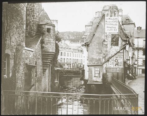 Passerelle sur le Steïr Quimper Victor RISTON 1904 Fiche