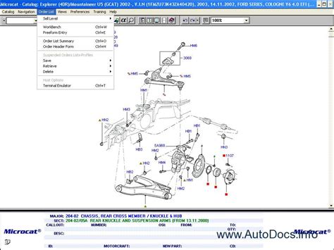 Exploring the Ford Fiesta Parts Diagram in a Comprehensive Parts Catalogue