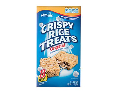 Original Crispy Rice Treats Millville Aldi Us