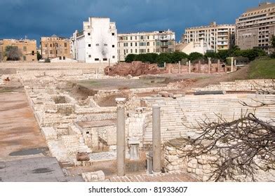 Ancient Ruins Alexandria Egypt Stock Photo 81933607 | Shutterstock