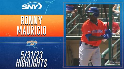 Mets Prospect Ronny Mauricio Notches Another Two Hits For Syracuse On