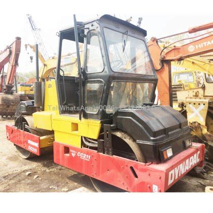 Secondhand Dynapac Cc Soil Compactor Ton Vibration Road