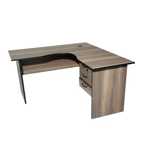 L-Shaped Office Desk In Kisumu | Neilan Furniture Kenya