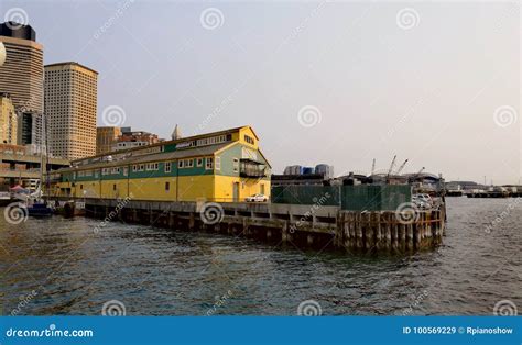 Pier 56 Seattle Washington Editorial Stock Image Image Of