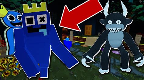 Atualizou Rainbow Friends Chapter Novo Monsto Minecraft Blue No