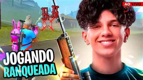 FREE FIRE AO VIVO RANKED SOLO X SQUAD FLUPY FREE FIRE EMULADOR