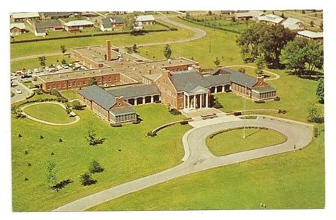 LEXINGTON KY Shriners Hospital Vtg Aerial View Postcard | eBay