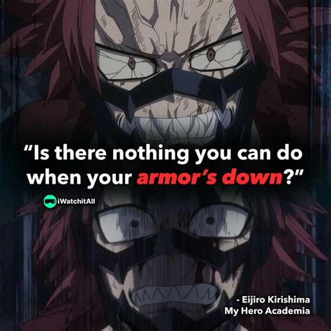 15 Eijiro Kirishima My Hero Academia Quotes Hq • Iwa