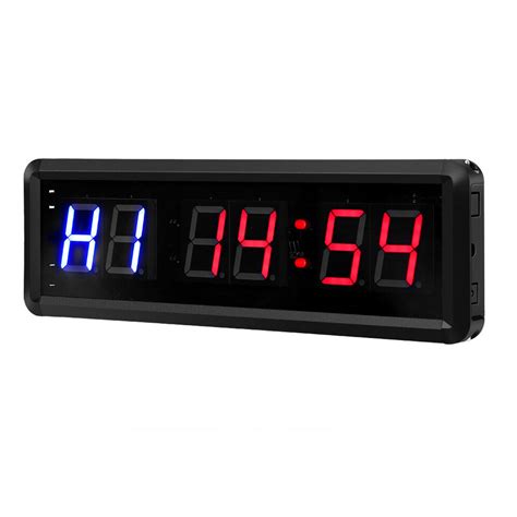 Seesii GYM Crossfit Timer LED Intervall Timer Workouts Timer Mit