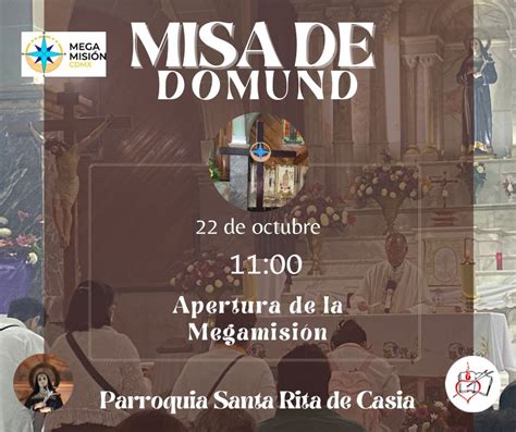 Misa Domund Parroquia Santa Rita De Casia Megamisi N Cdmx