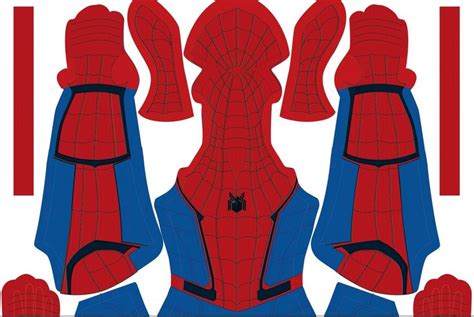 Free Spider Man Homecoming Pattern Spiderman Homecoming Suit