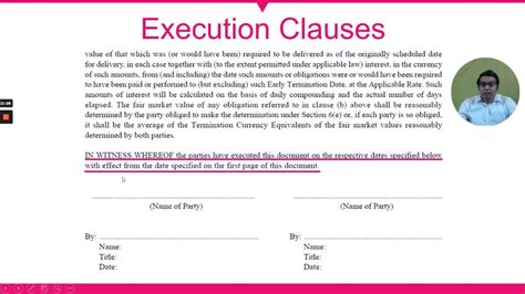 06 Basics Parts Of Commercial Contract Execution Clauses YouTube