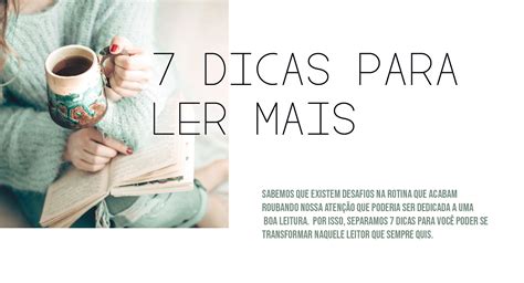 Dicas Para Ler Mais Blog Da Letramento