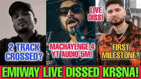 Emiway Live Dissed Kr Na Raftaar Machayenge 4 Crossed Raftaar EP On