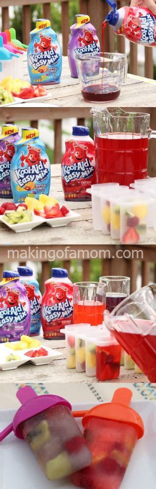 Kool Aid Fruit Pops