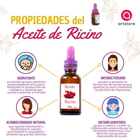 Aceite de Ricino 30 ml Artstore Perú