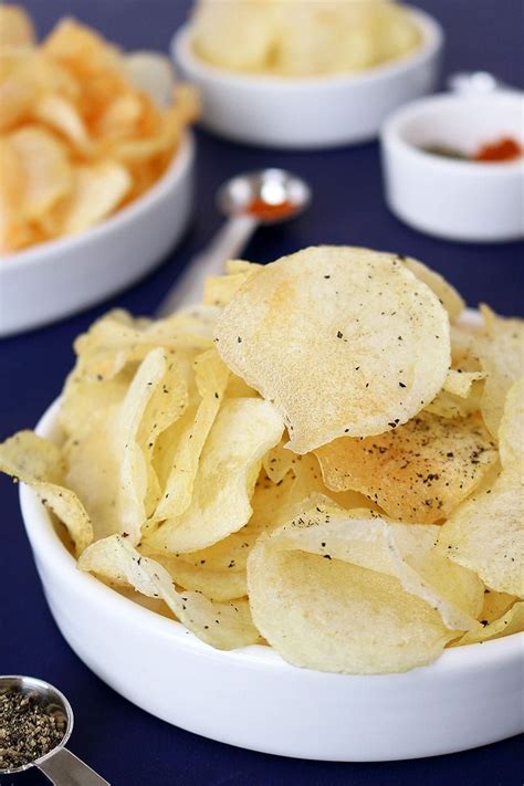 Homemade Potato Chips Easy Recipe To Make Potato Chips At Home