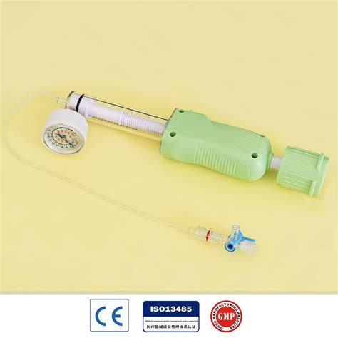 Medical Disposable Angioplasty Balloon Inflation Device Balloon