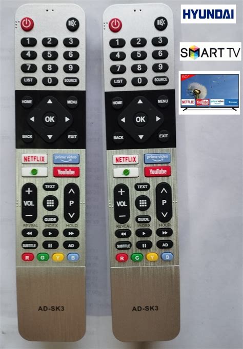 Control Remoto Tv Hyundai Android Smart Tv Modelo Nwx2021 43 MercadoLibre