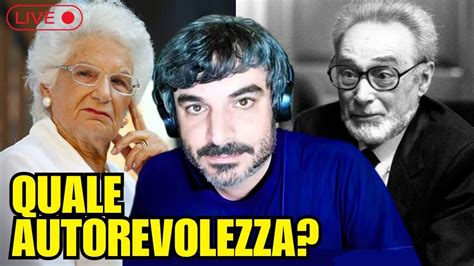 Liliana Segre Primo Levi e l ereditarietà del trauma YouTube