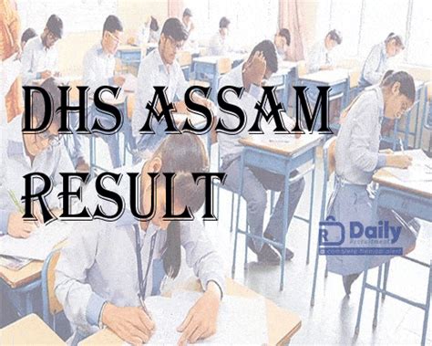 Dhs Assam Technical Result 2023new Check Dhsfw Assam Score Card