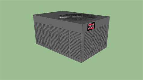 1997 Ruud 3 Ton Air Conditioner 10 Seer 3D Warehouse