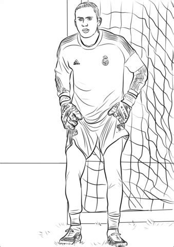 Goleiro Kevin De Bruyne Para Colorir Imprimir E Desenhar Colorir Me