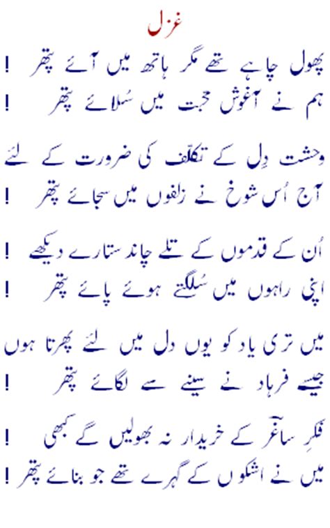 Famous Urdu Poetries Saghar Siddiqui