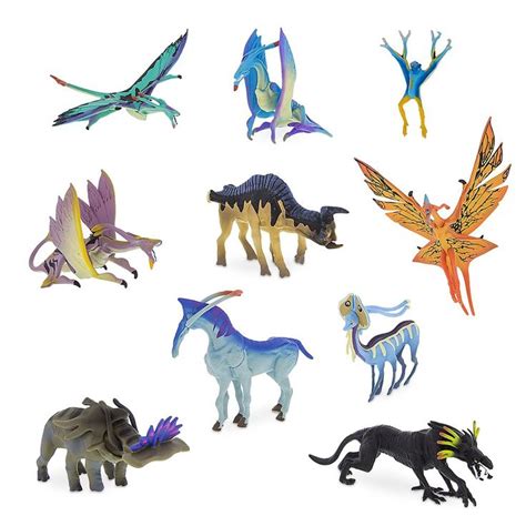 Pandora – The World of Avatar Creatures of Pandora Figurine Set ...