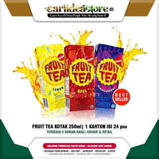 Jual Fruit Tea Kotak 250ml 1 Karton Shopee Indonesia