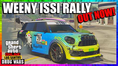 New Dripfeed Car Weeny Issi Rally Full Customization