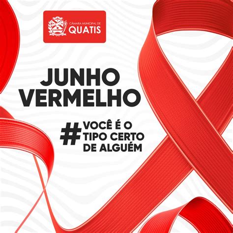 Junho Vermelho C Mara Municipal De Quatis