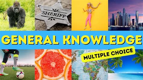 General Knowledge Quiz Multiple Choice Trivia Questions Pub Quiz