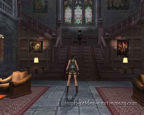 Tomb Raider Anniversary Croft Manor Visual Walkthrough