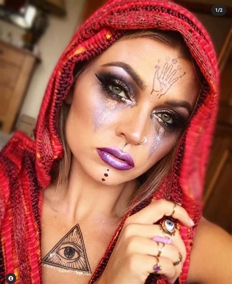 21 Flawless Gypsy Makeup For Halloween The Glossychic