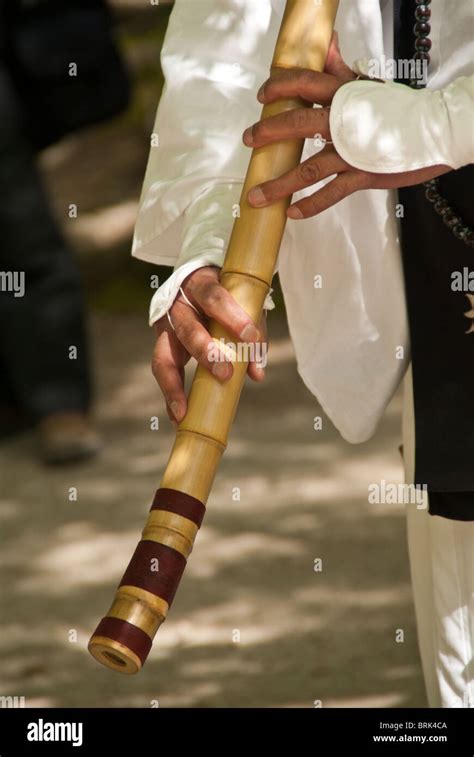 Shakuhachi flute hi-res stock photography and images - Alamy