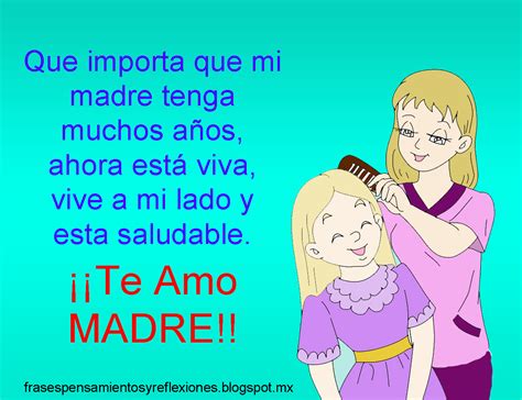 Imágenes con frases para mi madre