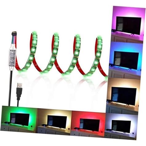 Bandeau Led Usb 5050 Bandes Lumineuses Ruban Lumineux Bande Led Rgb