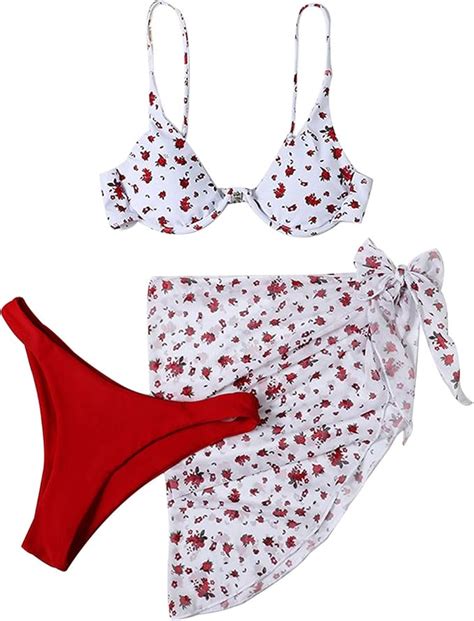 Yccutest Conjunto De Bikini Para Mujer Traje De Ba O Sexy De Cintura