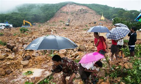 Myanmar Landslide Kills 22 Many More Feared Missing Gulftoday