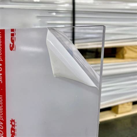 Clear General Purpose Polycarbonate Solid Sheet with a thickness of 3mm (0.118")