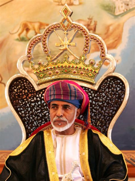 Le Sultan Qaboos De Retour à Oman Noblesse And Royautés