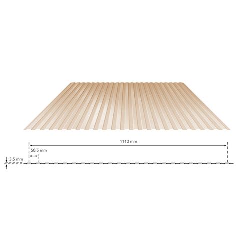 Zincalume Steel Lysaght Panelrib 1110 Wall And Ceiling Cladding Sheet At