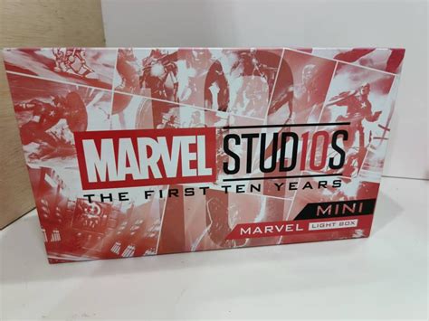 Hot Toys Marvel Studios First 10 Years 10th Anniversary Mini Light Box Hobbies Toys