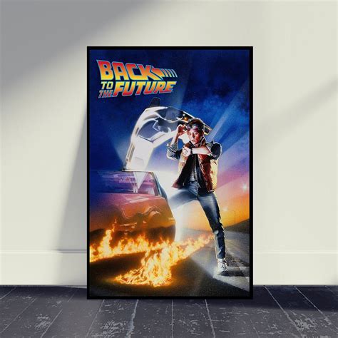 Back to the Future 1985 Movie Poster Print, Wall Art, Room D | Inspire ...