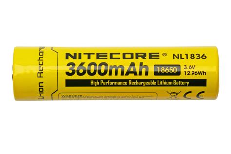 Nitecore Nl Batteria Ricaricabile Agli Ioni Di Litio