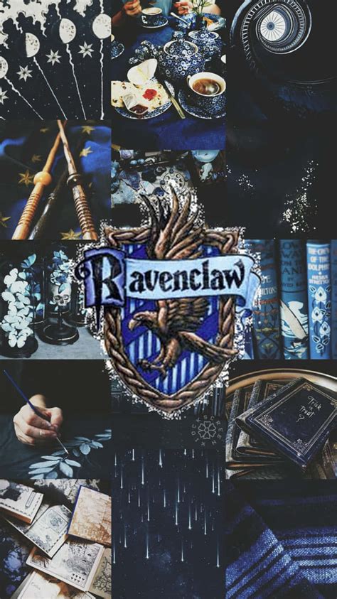 Download Ravenclaw Aesthetic Collage Harry Potter Wallpaper