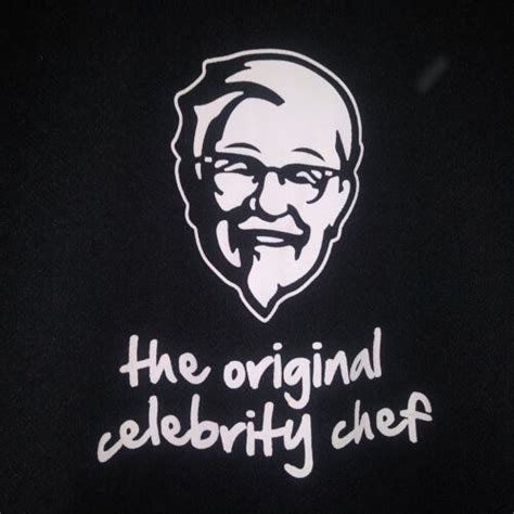 KFC Colonel Sanders The Original Celebrity Chef Logo … - Gem