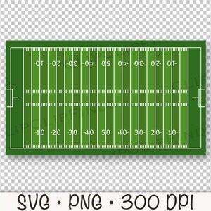 Football Field SVG, Football Field PNG Clipart, American Football, Instant Digital Download - Etsy