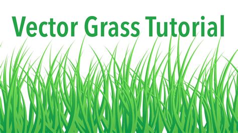 Vector Grass Tutorial Digital Art Tutorial Tutorial Illustrator Tutorials